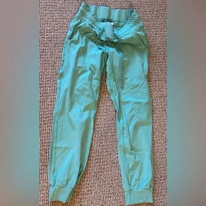 Teal Joggers by Colorfulkoala